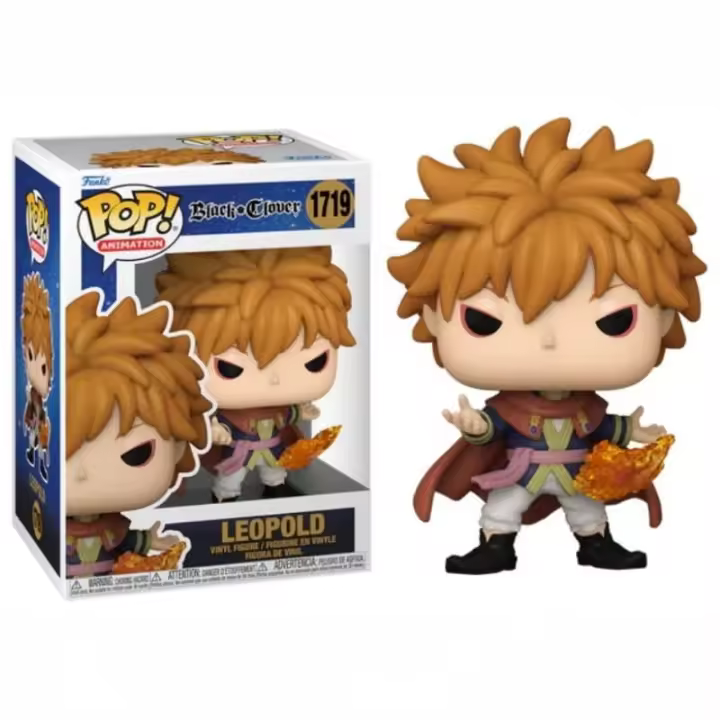 Funko pop Leopold 1719 Black Clover - 1