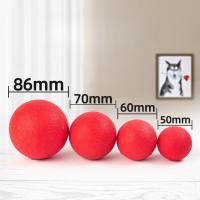 Bola De Goma Dura Para Perros Resistente Al Masticar Y Juguetes De Entrenamiento Para Jugar Y Buscar Bola TPR Bouncy Para Mascotas - details 0