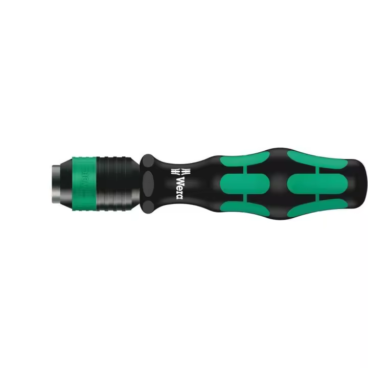 Wera 813 R Destornillador con porta-puntas de cambio rápido Rapidaptor, 1-4" x 90 mm - 1