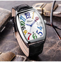 Reloj De Pulsera De Cuarzo Para Hombre CHENXI Marca Top Lujo Estilo Negocios Correa De Cuero Calibre 8217 Resistentes Al Agua Y Al Choque - details 8