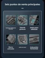Funda De Cámara Antichoque Para Samsung S24 FE S23 Ultra plus Compatible Con Galaxy A15 A55 A13 A35 Con Soporte Magnético Y Anillo Protector Anti-Resbalón Anti-Scratch Matte - details 1