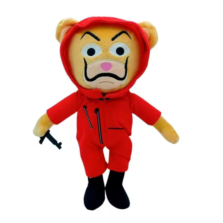 Osito de peluche con nombre de Berlín grabado y canción Bella Ciao - 1