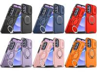 Funda Protectora De 360 Grados Para Samsung A13 A14 A15 A23 A25 A54 5G Con Soporte De Cámara Y Anillo Fuerte Cubierta Rígida Antigolpes - details 0