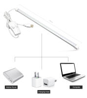 Lámpara LED USB Para Lectura Con Botón De Encendido Luz Blanca Cálida Ajustable Luz De Mesa Para Computadora Y Power Bank - details 0