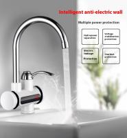 Grifo Eléctrico ZEXEF Calentamiento Instantáneo 3000W Rotación 360 Grados Doble Función Agua Caliente Y Fría Suministros Digitales Para Baño - details 1