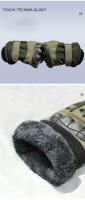 Guantes Tácticos De Invierno Para Hombre Y Mujer Guantes Deportivos Tácticos Termales Con Pantalla Táctil Para Ciclismo Esquí Y Entrenamiento - details 6