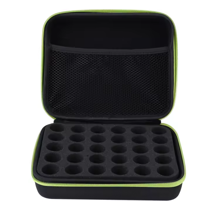 Estuche Portátil Para Aceites Esenciales 15ml 60 Botellas Estuche De Viaje Ecológico De Tela Para Almacenamiento De Esmaltes Y Perfumería - 1
