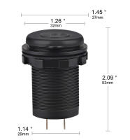 Cargador Dual USB 4.2A Para Coche Y Motocicleta Enchufe De Pijín LED Enchufe De Poder De Plug Outlet ABS 12V 24V - details 4