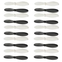 20 piezas de hélices de reposición para Hubsan X4 H107, lighter Negro y Blanco - details 0