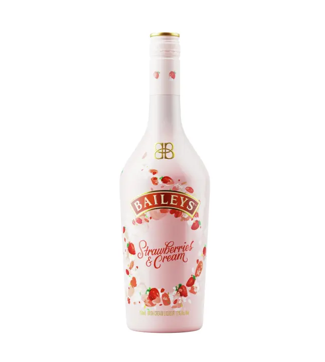 Baileys Strawberries & Cream, Licor de Crema de Whisky Irlandesa 0,7L - 1