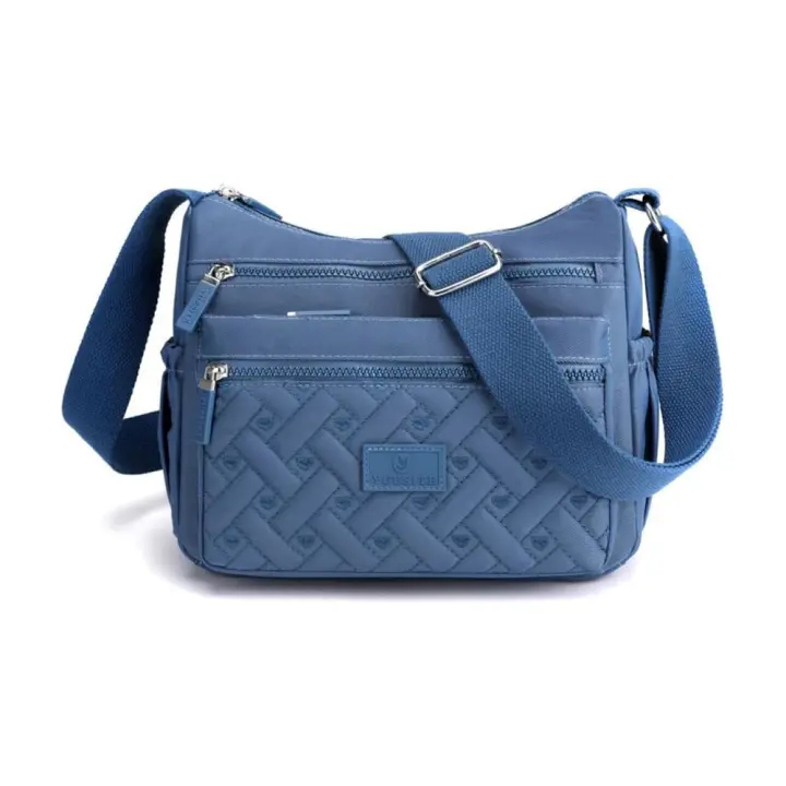 Bolso bandolera informal con múltiples bolsos para Mujer, Bolso de hombro para niños, Bolso de mano ajustable, de gran capacidad, Bolso para teléfono, para ir de - 1