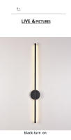 Lámpara De Pared Moderna Y Original LED Para Decoración De Habitaciones Y Salones Iluminación Simplicidad Y Funcionalidad Para TV Y Cocina - details 11
