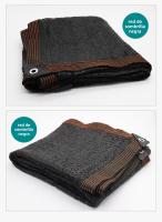 Malla de sombreo con bordes reforzados y agujeros para huertos, invernaderos y protección solar – Color negro - details 9