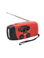 Radio De Meteorología Solar Y De Mano Con Cargador De Sol Y Batería De 1200 mAh AM/FM/NOAA Power Bank Para Emergencias Al Aire Libre - details 20