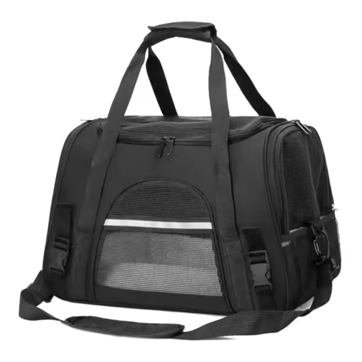 Mochila Porta Mascotas Para Perros Y Gatos Transpirable Tamaño Medio Material Oxford Adecuada Para Todas Las Estaciones - 1