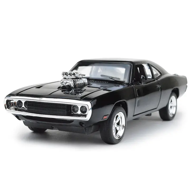 Modelo De Coche De Aleación De Latón 1:32 Challenger De Fast & Furious 7 Juguete De Vehículos Para Decoración Y Colección Para Niños Y Niñas - 1
