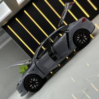 Modelo Miniatura Tesla Model S 1:24 En Metal Con Sonido Y Luz Regalo Para Niños Y Novios Juguete De Coche De Simulación Para Coleccionistas - details 21