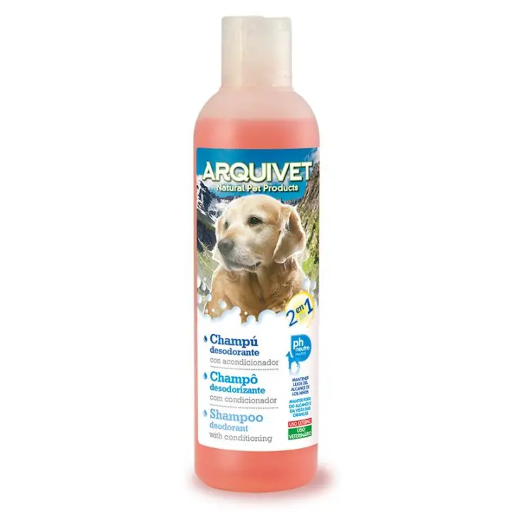 Champú para Perro Desodorante 2 en 1 - Perros -250 ml Arquivet - 1