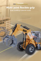 Vehículo De Ingeniería Remoto Excavadora De Simulación Con Perforación De Tierra Juguete Eléctrico Para Niños Set De Control Remoto - details 9