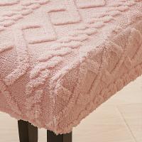 Funda De Silla De Comedor Gruesa Tela Jacquard Suave Cubierta Elástica Para Oficina Silla De Sala De Estar Color Sólido Fundas De Silla Para Boda Y Banquete - details 19