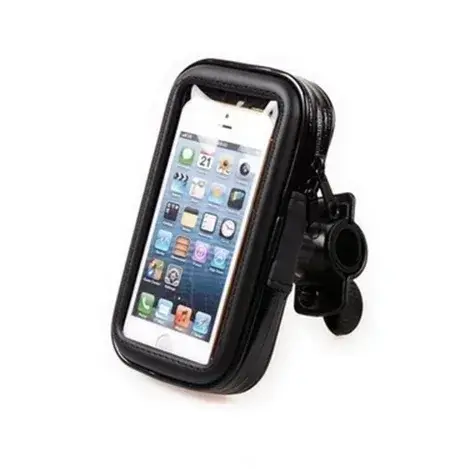 Soporte Impermeable Para Teléfono Móvil En Bicicleta Y Motocicleta Funda Para Manillar De Bicicleta Compatible Con iPhone 15 14 pro Max Samsung Soporte De Teléfono Móvil Para Bicicleta - 1