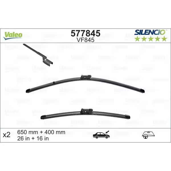 Limpiaparabrisas 577845 VALEO - 1