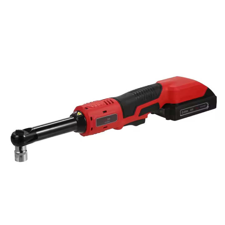 Lepmerk 3/8-inch 20V Llave de trinquete eléctrica inalámbrica 450RPM Velocidad variable 81N. M/60Ft.Lbs Llave de trinquete de potencia con batería de 2.0Ah Cargador rápido - 1