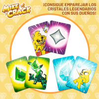 Mikecrack - Juego de cartas oficial No mines más, 2-6 jugadores, 2 formas de jugar, Modo normal y avanzado, Juegos para niños a partir de 6 años, Diversión en familia - details 3
