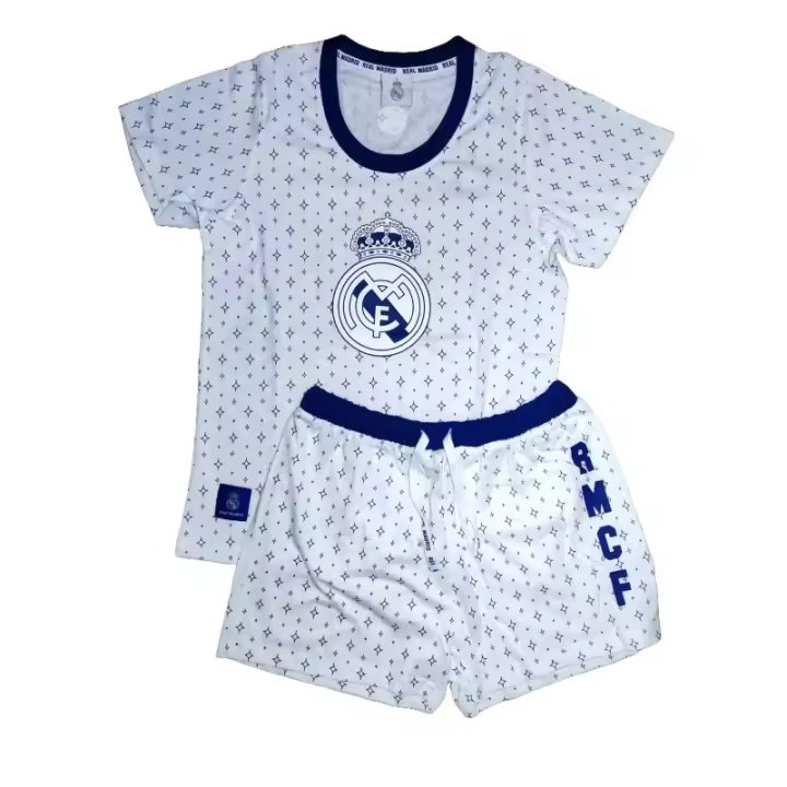 Pijama Real Madrid para mujer verano manga corta algodón producto oficial presentado en cajita 21PF0029 - 1
