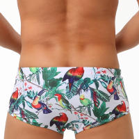 Nueva Ropa De Baño Para Hombre Moda 2023 Pantalones De Natación Estampados Con Push-up Elásticos Y Cómodos Para Playa Y Surf Con Cierre De Cordón - details 5