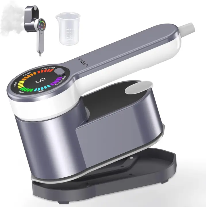 Plancha Vertical Vapor Planchas Viaje: 1200W Steamer Portátil de Mano para Horizontal y Vertical Calentamiento Rápido - Mini Planchas Modo de planchado en seco y 5 Modos de Vapor - Para Hogar y Viajes - 1