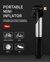 Inflador De Bicicleta Portátil Para Montaña Y Carretera Mini Inflador Para Baloncesto Y Fútbol Equipamiento Inflable Accesorios - details 0