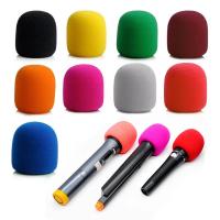 Tapa De Microfono Profesional De Espuma Gruesa Rain Microphone Protección Del Escudo Grill Soft Cap Microfono Accesorios De Estudio - details 2