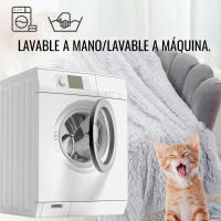 Mantas de Felpa Mullido y Confortable para Cama de Mascotas Manta y cama para gato o perro que tu mascota duerma bien - Casahorra - details 1