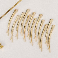 12PCS Clip Para El Cabello De Niñas Con Piedras Rhinestone Moda Hecha a Mano Accesorios De Princesa Para Bodas Regalos Para Damas De Honor Barrettes De Aleación Para Mujeres - details 4