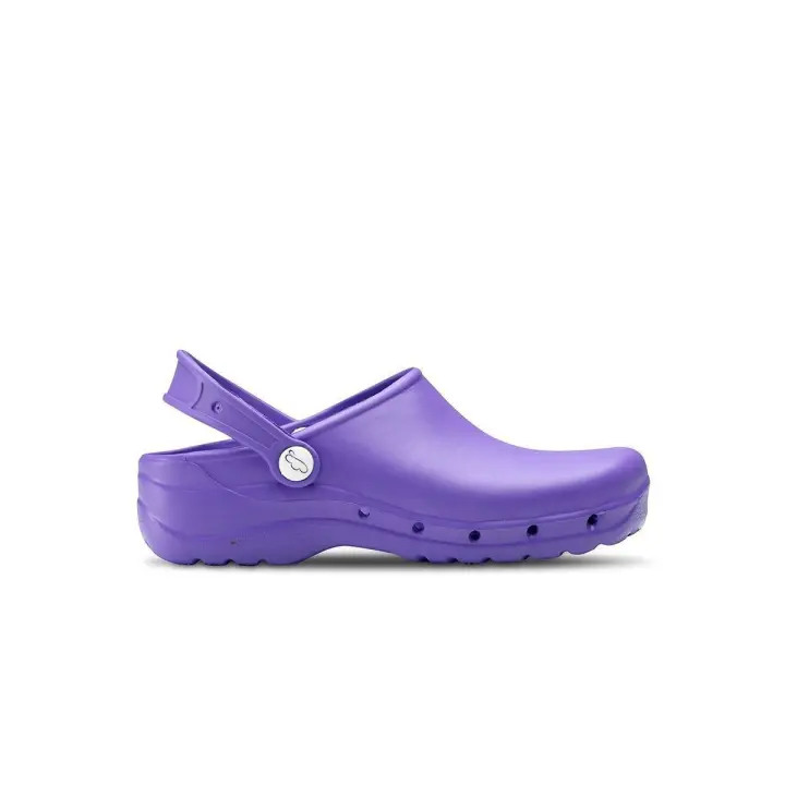 Zuecos Anatómicos Sanitarios Lila Feliz Caminar - 1