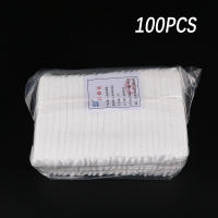 100 PCS Tapones De Tela No Tejida Desechables En Colores Blanco Rosa Negro Y Azul Accesorios De Belleza Para Spa Y Peluquería - details 9