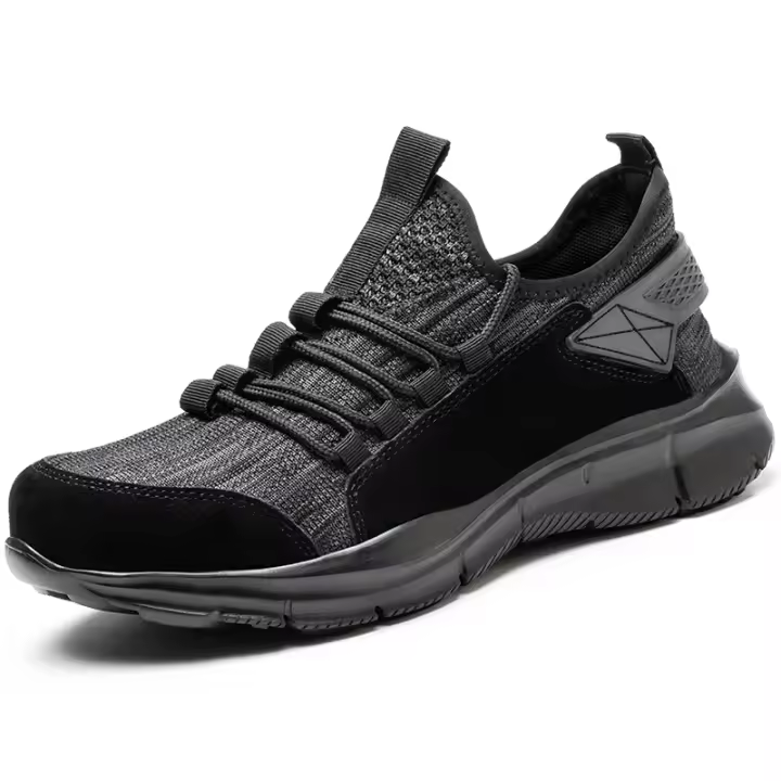 Zapatos De Seguridad Para Hombre Zapatillas De Trabajo Con Punta De Acero Ligeros Botas De Seguridad Antipinchazos Sneakers Con Kevlar - 1