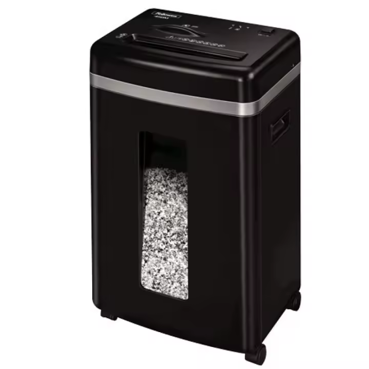Fellowes Powershred 450M triturador de papel Microcorte Negro - 1