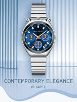 Reloj De Cuarzo Para Mujer MINI FOCUS 0491 Elegante Multifuncional Cronógrafo Calendario Resistente Al Agua Casual Negocios Reloj De Pulsera - details 0