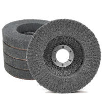 Rueda De Polishing De Nylon Fibra 115mm 4.5" Para Mecánica Y Metalurgia Discos De Grano 600 Para Deburring Y Eliminación De Oxydación - details 7