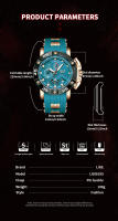 Reloj De Pulsera De Cuarzo TOP LIGE 2025 Para Hombre Lujo Resistente Al Agua Con Luminosidad Y Fecha Correa De Silicona Fashion Casual - details 9