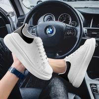 Zapatos De Cuero Blanco Para Hombre Zapatillas Deportivas Transpirables Plataforma Casual Para Caminar Y Correr Zapatos De Tenis Para Mujer - details 28
