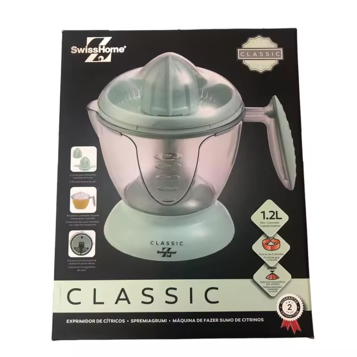 Exprimidor de jugos eléctrico  SWISSHOME - 1