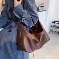 Bolso De Hombro Para Mujer Estilo Vintage En Cuero PU Gran Capacidad Casual Bolso Cruzado De Moda Tote Shopper Pillow Design - details 21