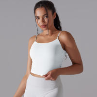 Top De Yoga Para Mujer Fitness Deportivo Push up Cómodo Reversible Brocado Top De Deporte Crop Top Para Gimnasio Y Running - details 4