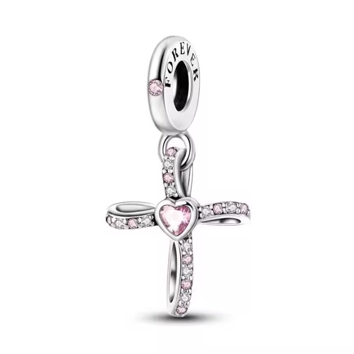 Encantos 925 De Ojos Malos Azules Plata Sol Estrella Cerdo Dinosaurio Flor Para Joyería DIY De Aniversario Para Mujeres - 1