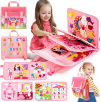 Juguete Educativo Para Bebés Montessori Con Botones Tablero De Actividades Para Niños Pequeños Fomenta Los Habilidades De Mano-Ojo Y Aprendizaje Viajero - details 0