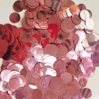 Confeti De Estrellas Rosa Plateado Y Oro 100g Tamaño 1.5cm Para Decoración De Fiestas Cumpleaños Boda Baño De Bebé Fiesta - details 1