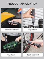 Mini Destornillador Eléctrico Recargable USB Set De 2000mah Multi-función Torque Herramientas De Reparación Desmontaje Potencia Ajustable Kit De Herramientas - details 0
